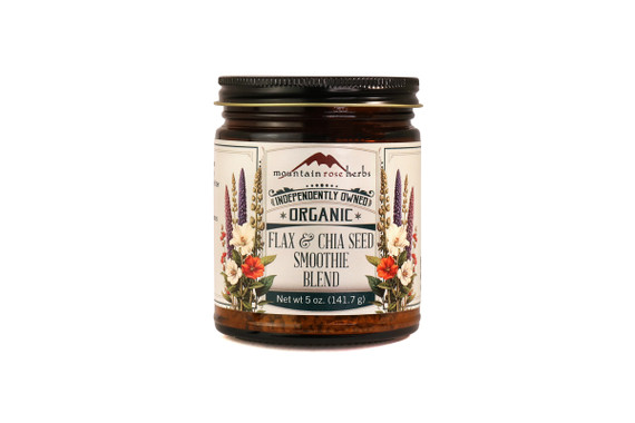 Flax & Chia Seed Smoothie Jar
